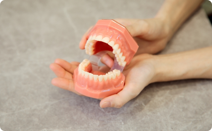 顎関節や全身への影響を軽減