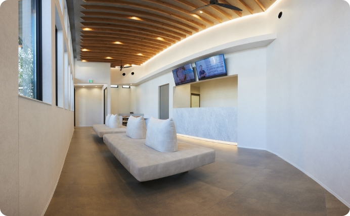 落ち着いた環境で質重視の診療